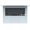 Ноутбук Apple MacBook Air 15 Sky Blue (M4, 2025) (MC7A4B/A) - фото 2