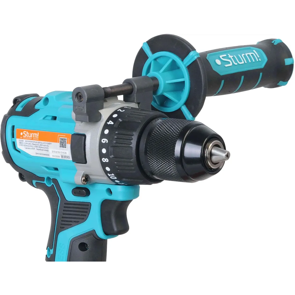 Дрель-шуруповёрт Sturm! CD2080 - фото 3