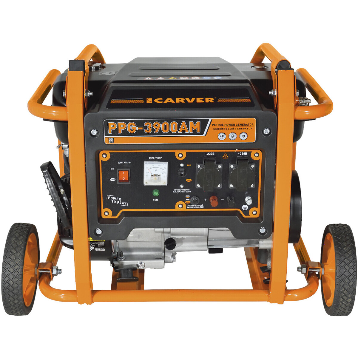 Генератор CARVER PPG-3900AM - 01.020.00027 - фото 3