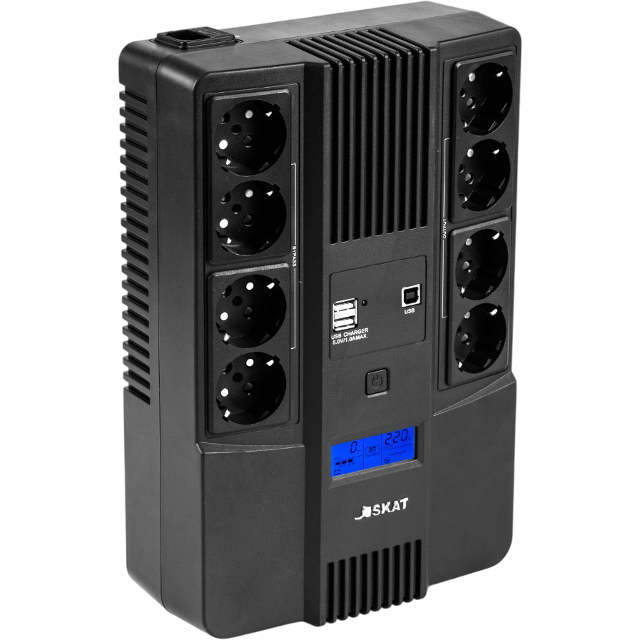 ИБП Бастион SKAT-UPS 800-AID-IN-1X9-8 - 8933