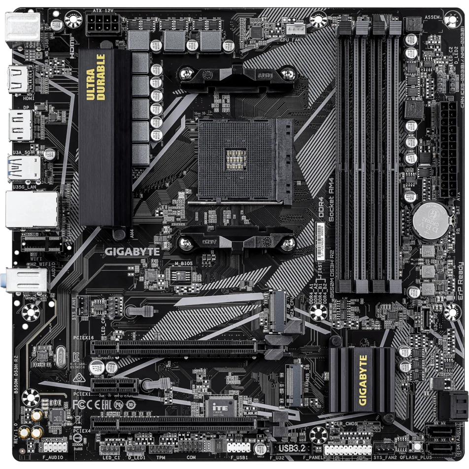 ПК AMD Ryzen 5 5500 / NVIDIA RTX 5060 / 16 ГБ / SSD 1 ТБ