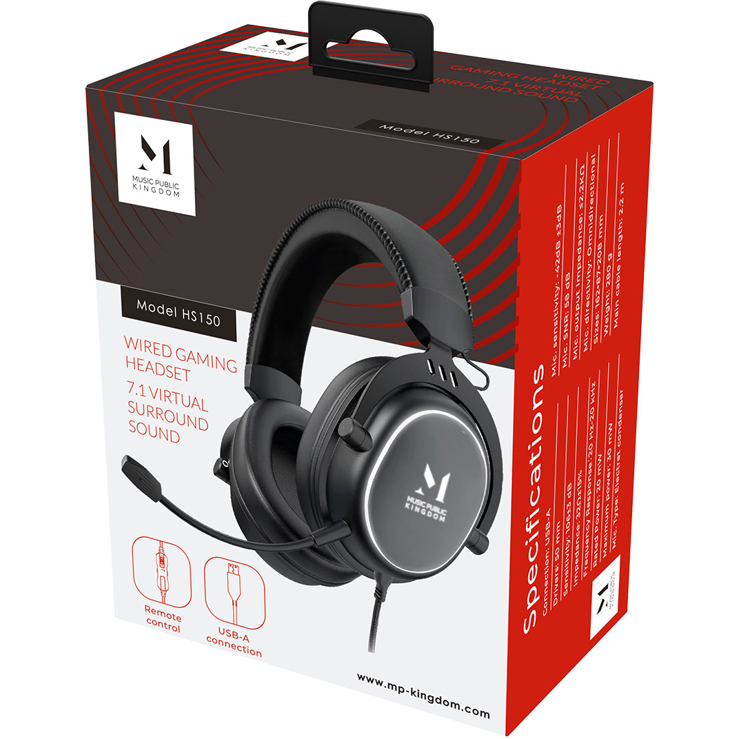 Гарнитура Music Public Kingdom HS150 - фото 4