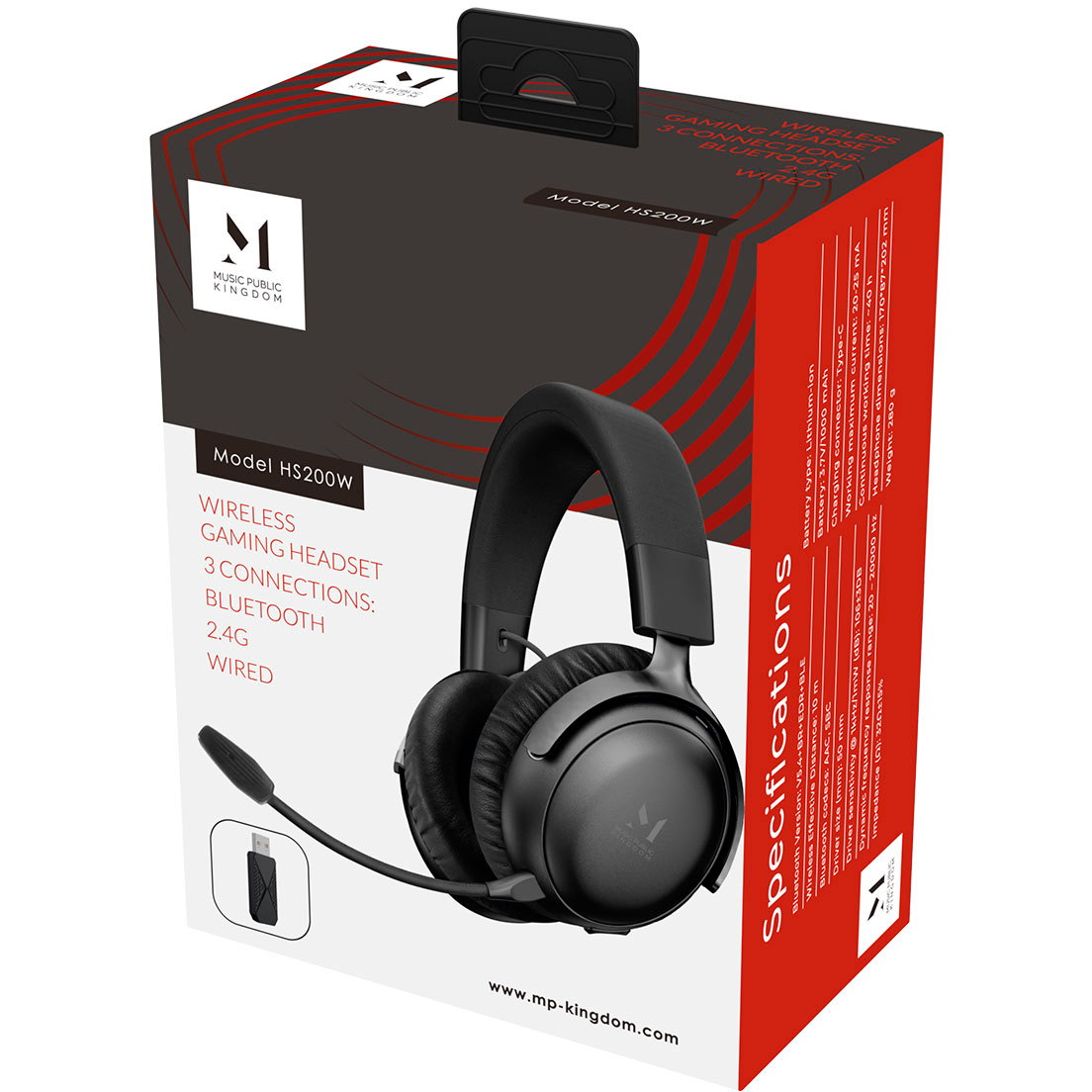 Гарнитура Music Public Kingdom HS200W - фото 5