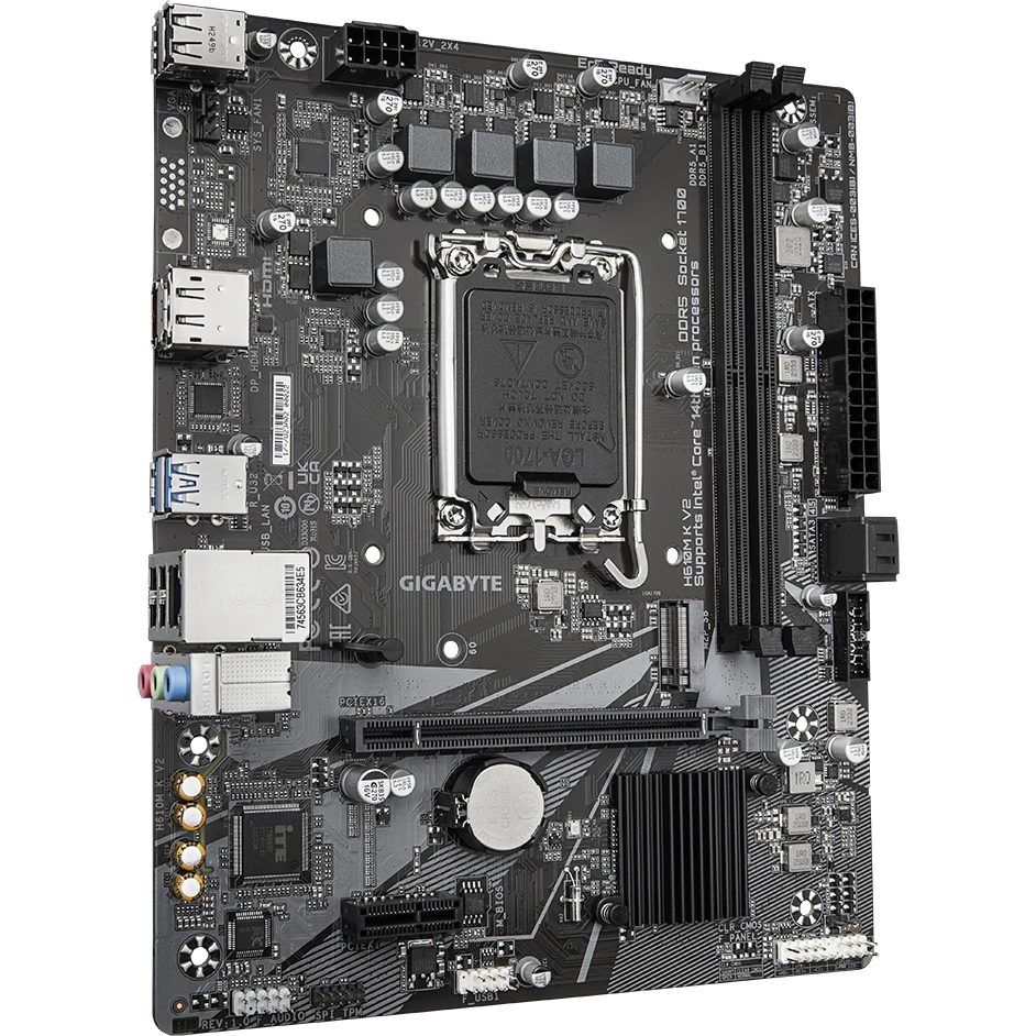 Материнская плата Gigabyte H610M K V2 - фото 2