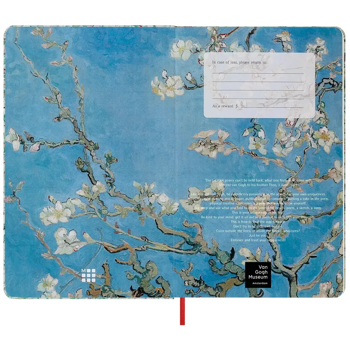 Блокнот Moleskine SKARTQP063VANGOGH - фото 2