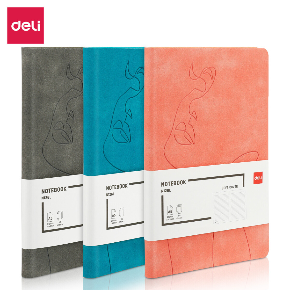 Блокнот Deli EN126L Green - фото 9