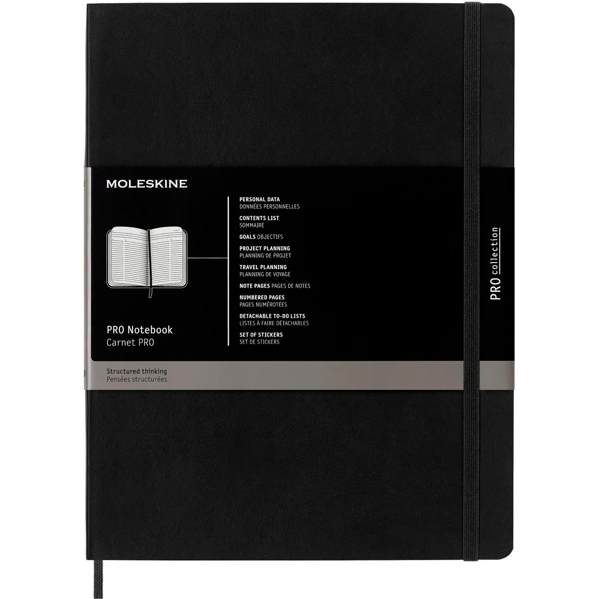 Блокнот Moleskine PROPFNTB4SBK