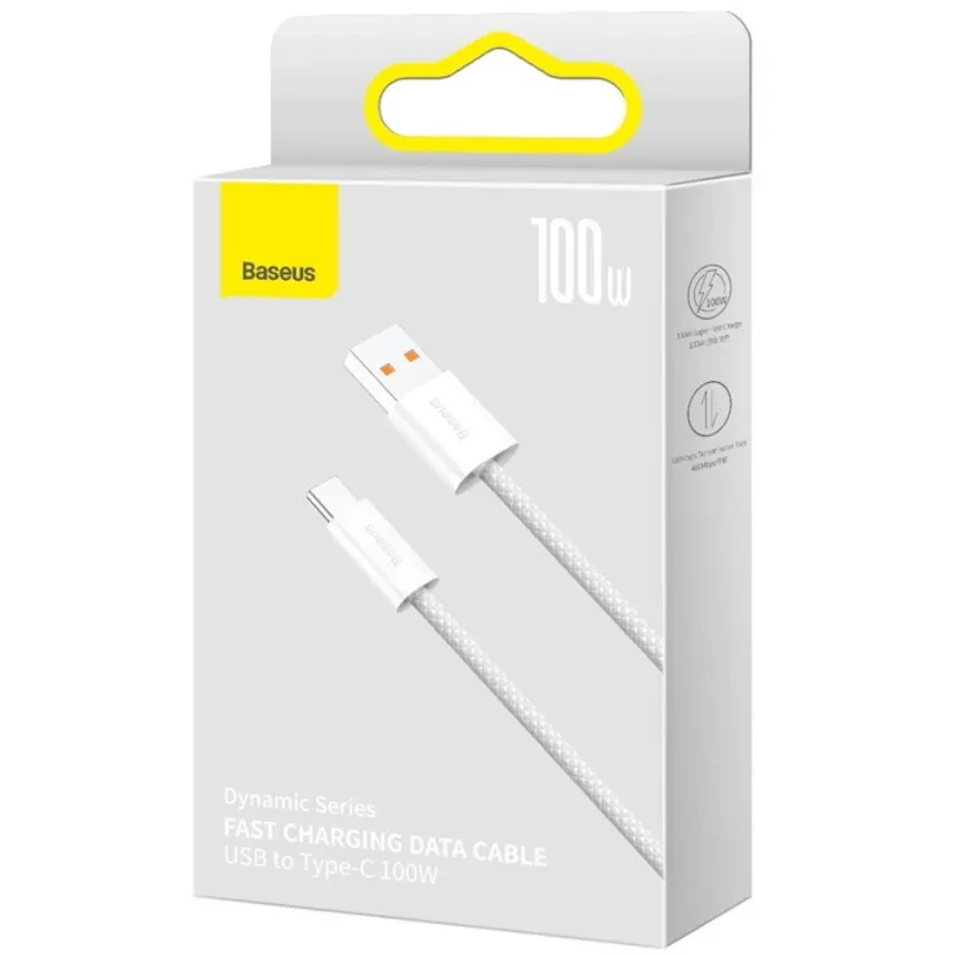 Кабель USB - USB Type-C, 2м, Baseus CALD000702 - фото 3
