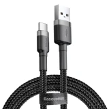 Кабель USB - USB Type-C, 1м, Baseus CATKLF-BG1