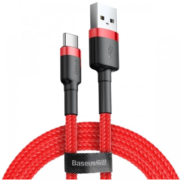 Кабель USB - USB Type-C, 2м, Baseus CATKLF-C09