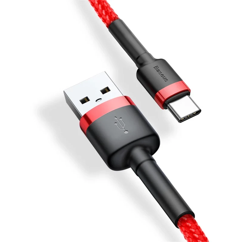 Кабель USB - USB Type-C, 2м, Baseus CATKLF-C09 - фото 2