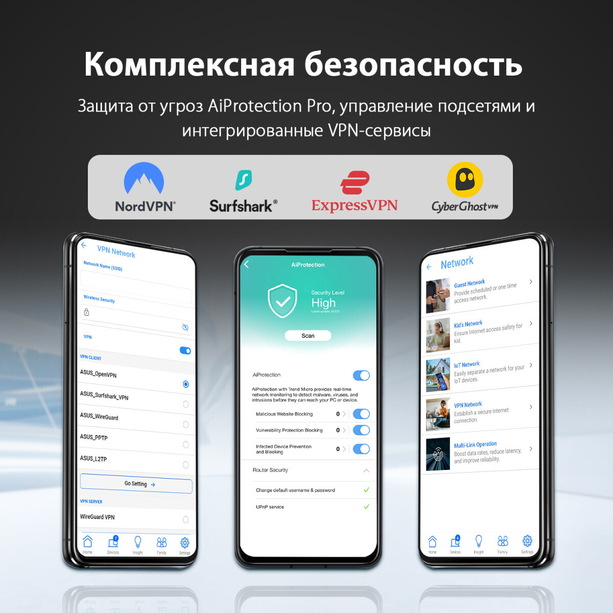 Wi-Fi маршрутизатор (роутер) ASUS RT-BE58U - RT-BE58U/90IG0910-MO3C00 - фото 8