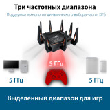 Wi-Fi маршрутизатор (роутер) ASUS ROG Rapture GT-AX11000