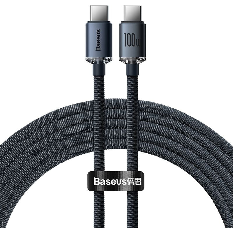Кабель USB Type-C - USB Type-C, 2м, Baseus CAJY000701