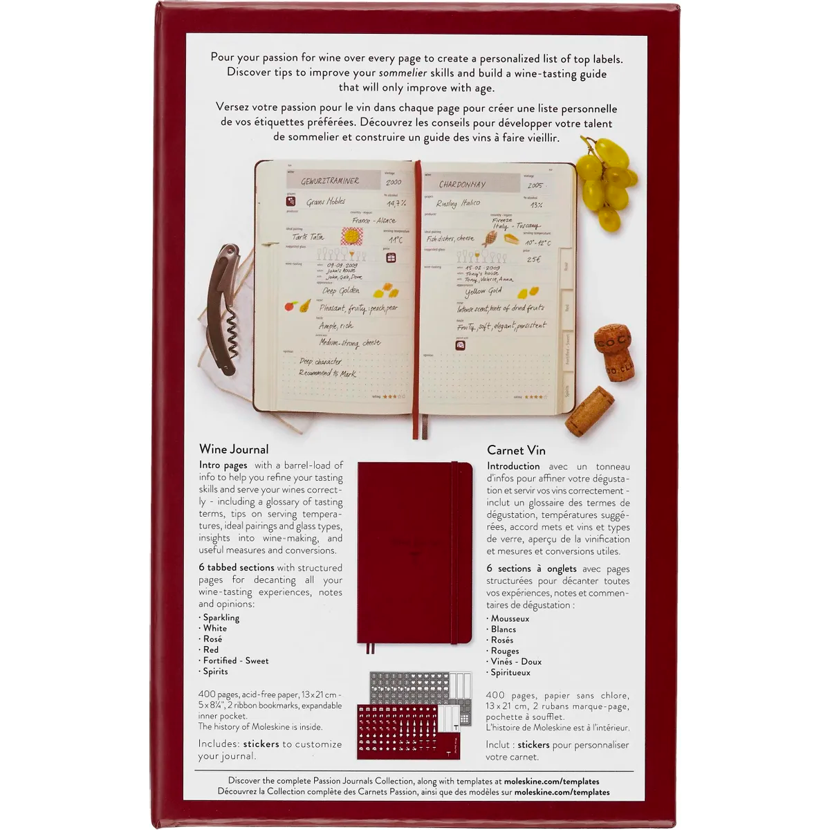 Блокнот Moleskine PASWINE - фото 6