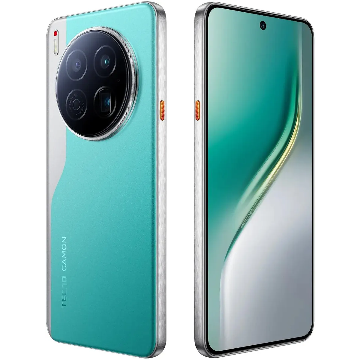 Смартфон TECNO Camon 40 Premier 12/256Gb Emerald Glow Green - CM8 256+12 EMERALD LAKE GREEN - фото 4