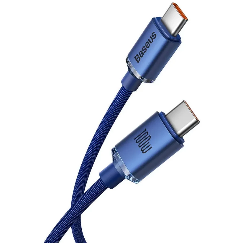 Кабель USB Type-C - USB Type-C, 2м, Baseus CAJY000703 - фото 2