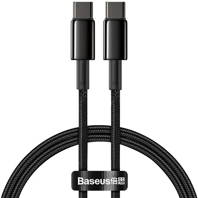 Кабель USB Type-C - USB Type-C, 1м, Baseus CATWJ-01