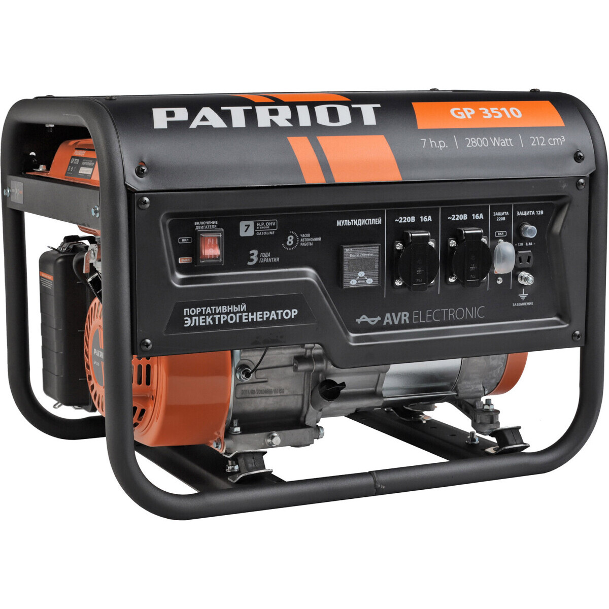 Генератор PATRIOT GP 3510