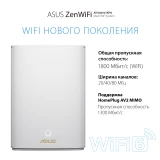 Mesh роутер ASUS ZenWiFi AX Hybrid XP4 (1 шт.) (XP4(1-PK))