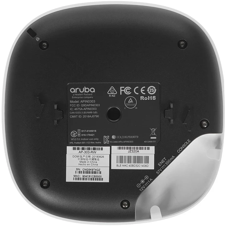 Wi-Fi точка доступа HPE JZ320A Aruba AP-303 (RW) - фото 2