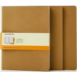 Блокнот Moleskine QP421 (3 шт.)
