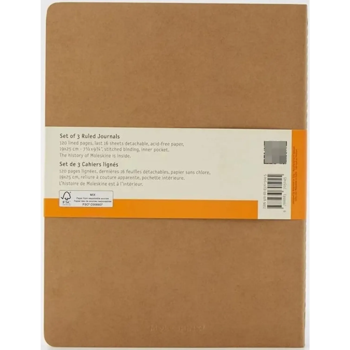 Блокнот Moleskine QP421 (3 шт.) - фото 4