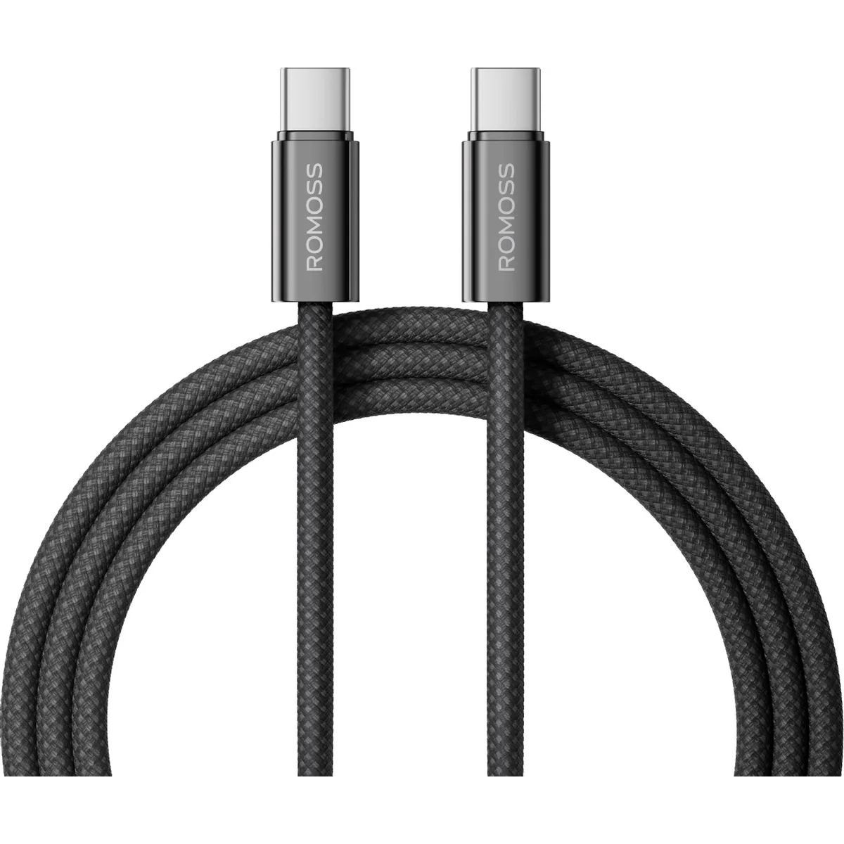 Кабель USB Type-C - USB Type-C, 1.2м, Romoss CB3235 Black - 1746963
