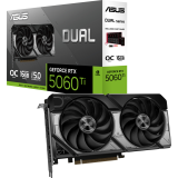 Видеокарта NVIDIA GeForce RTX 5060 Ti ASUS OC 16Gb (DUAL-RTX5060TI-O16G)