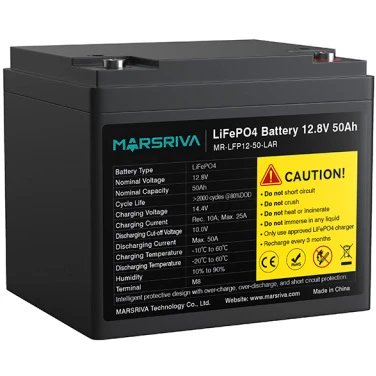Аккумуляторная батарея MARSRIVA MR-LFP12-50-LAR - фото 2