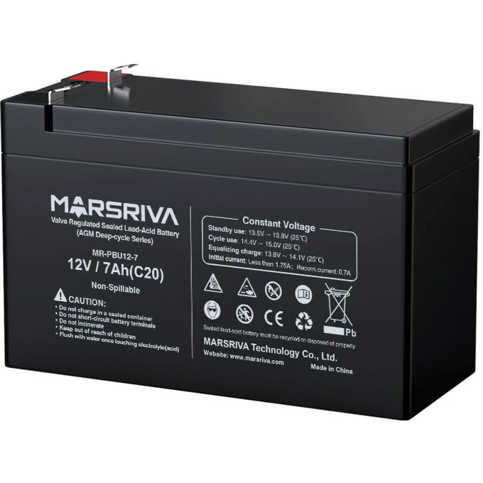 Аккумуляторная батарея MARSRIVA MR-PBU12-7 - фото 2