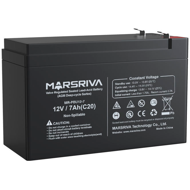 Аккумуляторная батарея MARSRIVA MR-PBU12-7