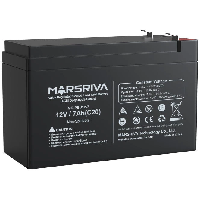 Аккумуляторная батарея MARSRIVA MR-PBU12-7