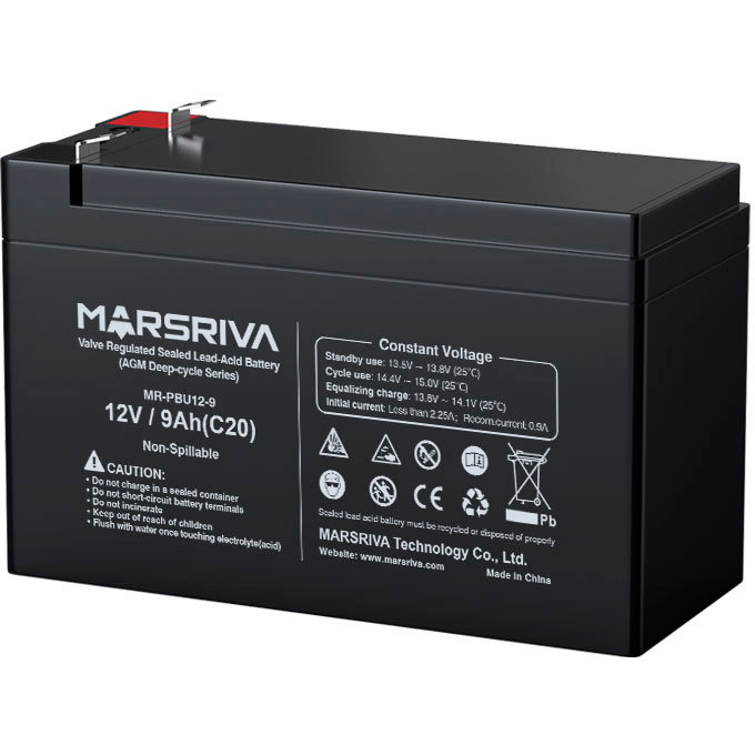 Аккумуляторная батарея MARSRIVA MR-PBU12-9 - фото 2