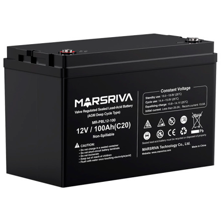 Аккумуляторная батарея MARSRIVA MR-PBL12-100