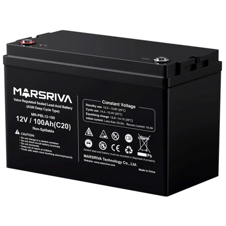 Аккумуляторная батарея MARSRIVA MR-PBL12-100 - фото 2