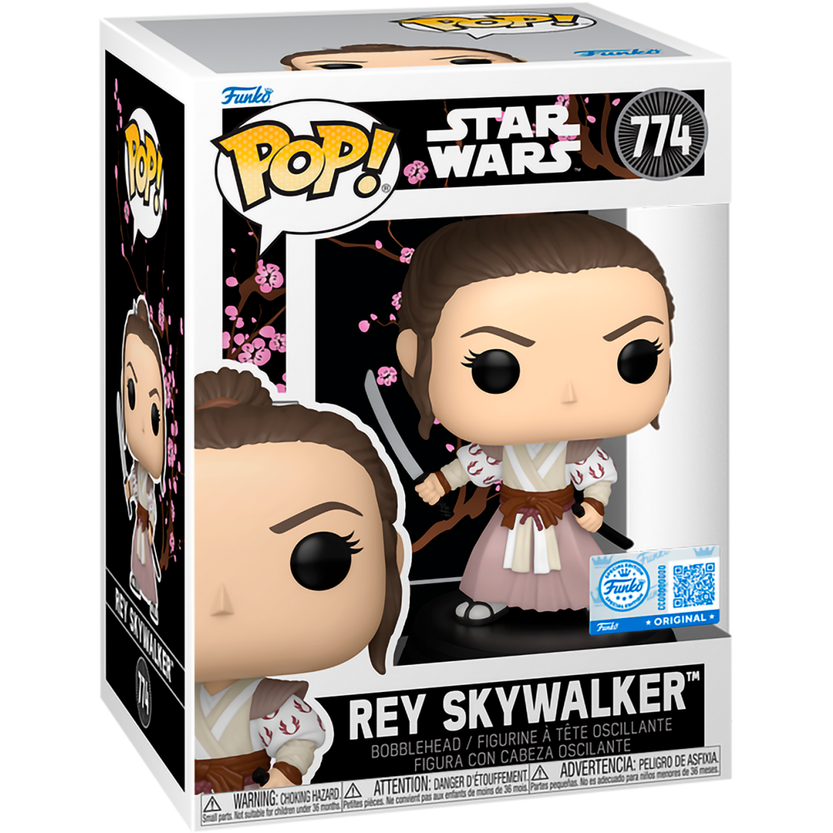 Фигурка Funko POP! Star Wars Rey Skywalker (Impressions) - 85190 - фото 2