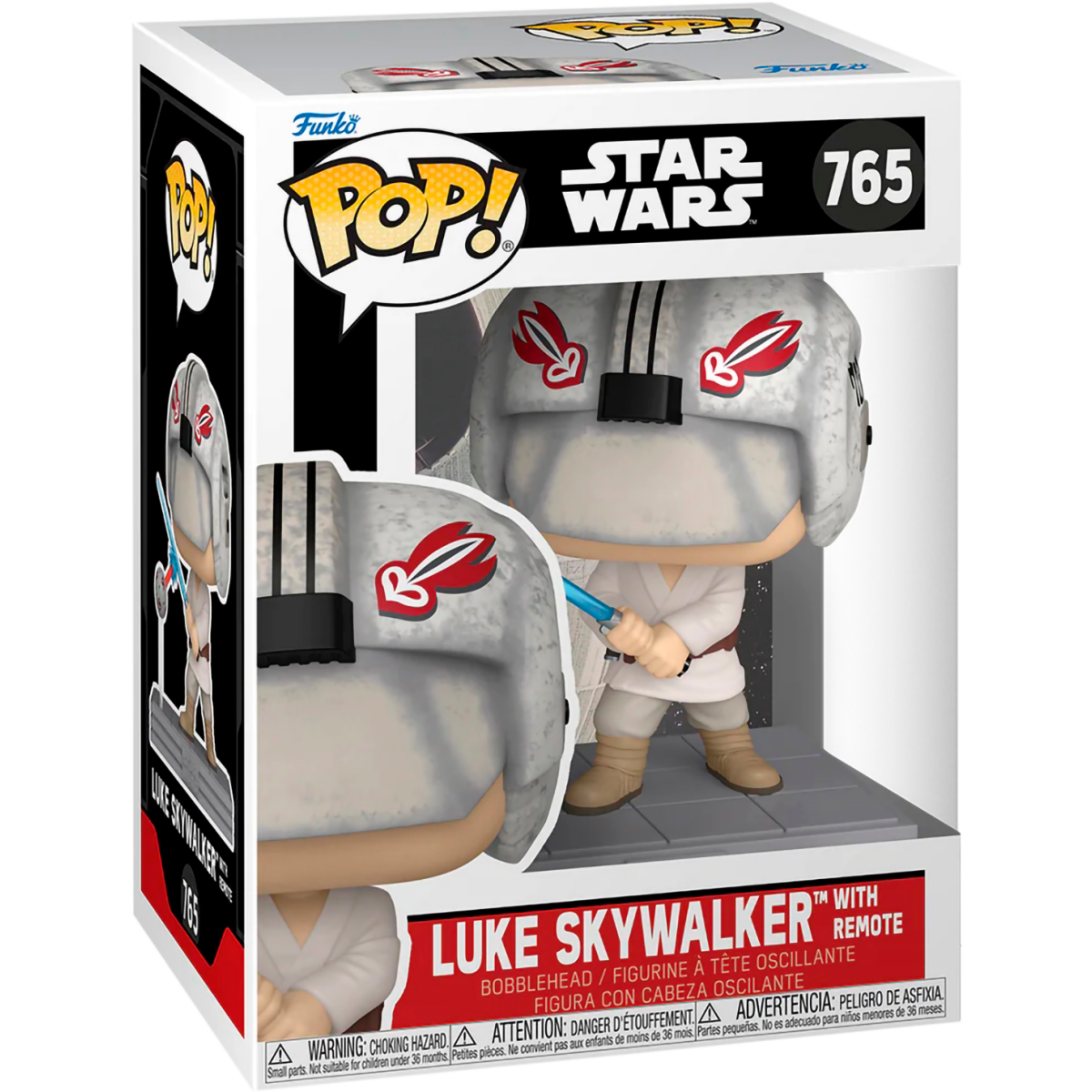 Фигурка Funko POP! Star Wars Luke Skywalker with Remote - 83798 - фото 2