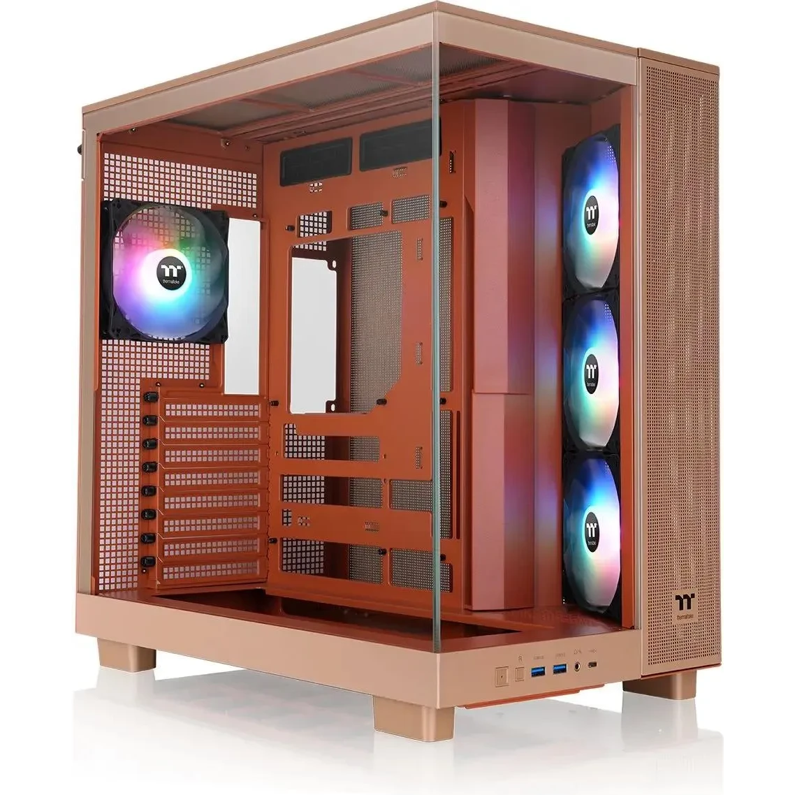 Корпус Thermaltake View 380 XL TG ARGB Gravel Sand (CA-11E-00MGWN-00) - фото 2