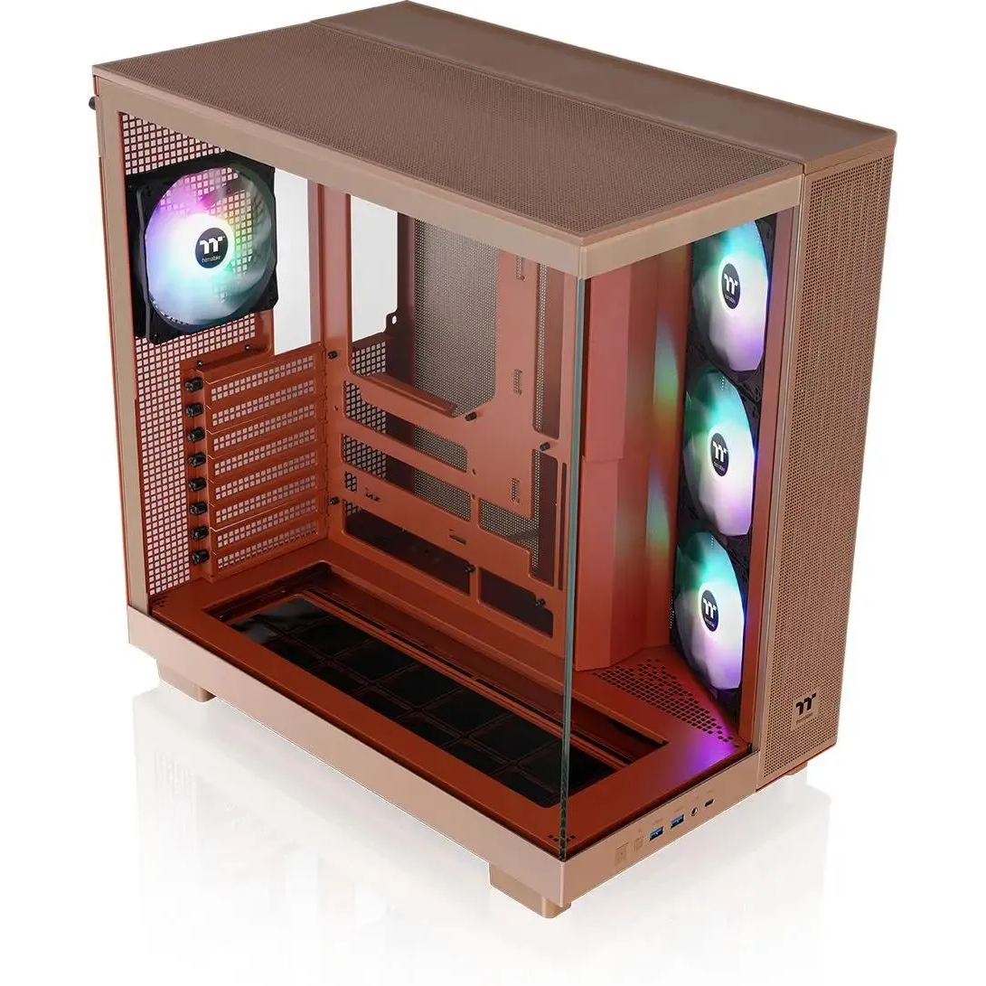 Корпус Thermaltake View 380 XL TG ARGB Gravel Sand (CA-11E-00MGWN-00) - фото 3