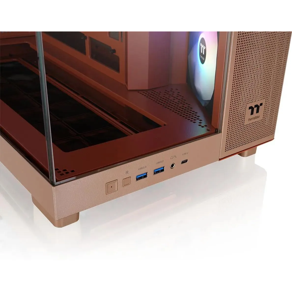 Корпус Thermaltake View 380 XL TG ARGB Gravel Sand (CA-11E-00MGWN-00) - фото 12