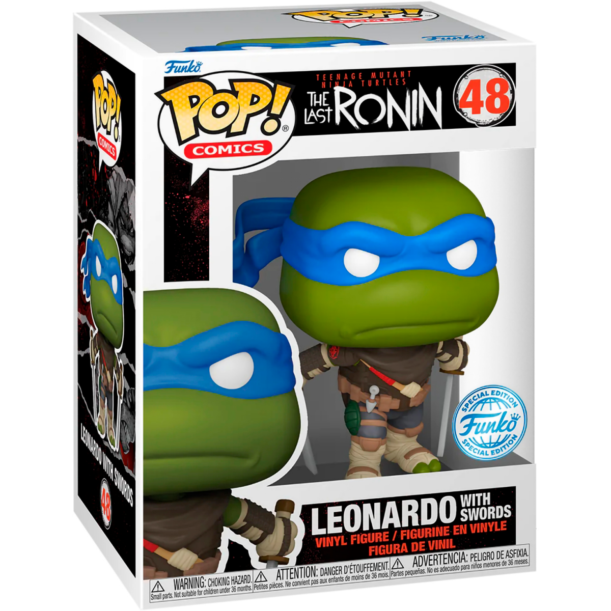 Фигурка Funko POP! TMNT Leonardo with Swords - 85094 - фото 2