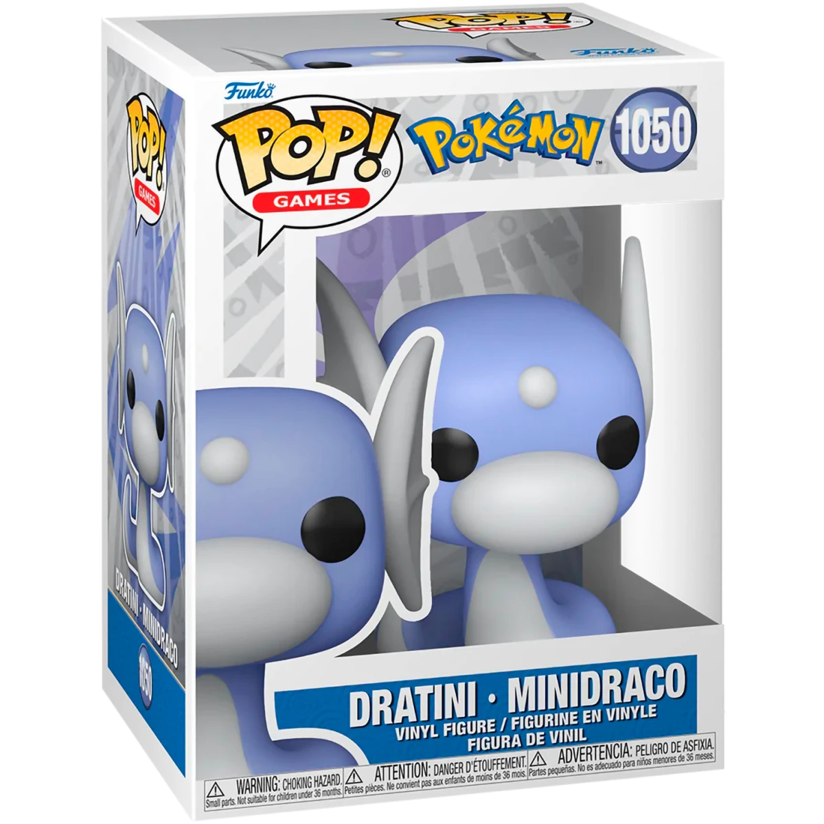 Фигурка Funko POP! Games Pokemon Dratini - 83854 - фото 2