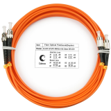 Патч-корд Cabeus FOP-62-FC-ST-5m, 5м