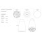 Акустическая система Sonance PS-P83T Pendant Speaker White - фото 5