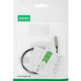 Разветвитель 3.5 Jack (F) - 2x 3.5 Jack (M), 0.2м, UGREEN AV140 Black (20899)