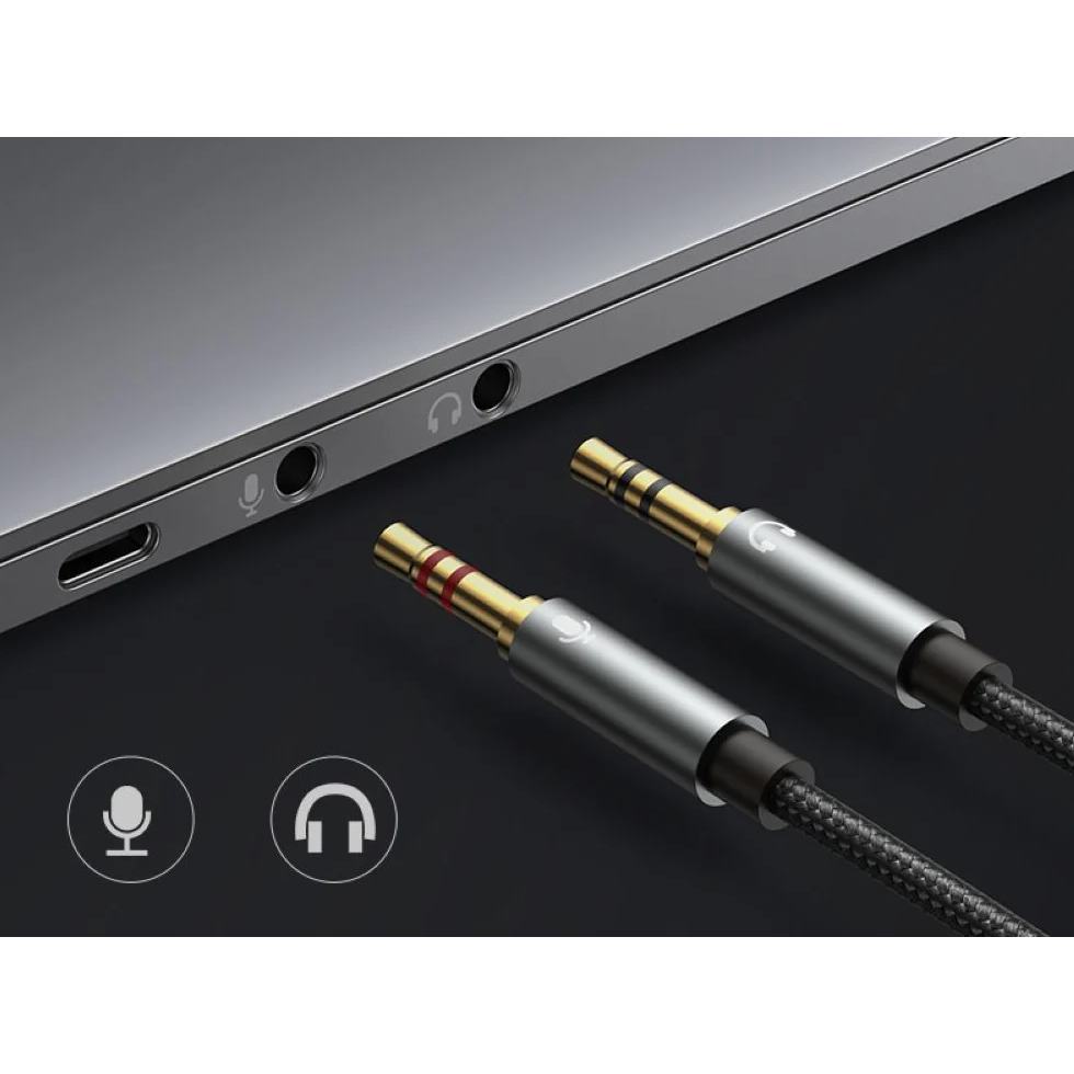 Разветвитель 3.5 Jack (F) - 2x 3.5 Jack (M), 0.2м, UGREEN AV140 Black (20899) - фото 5