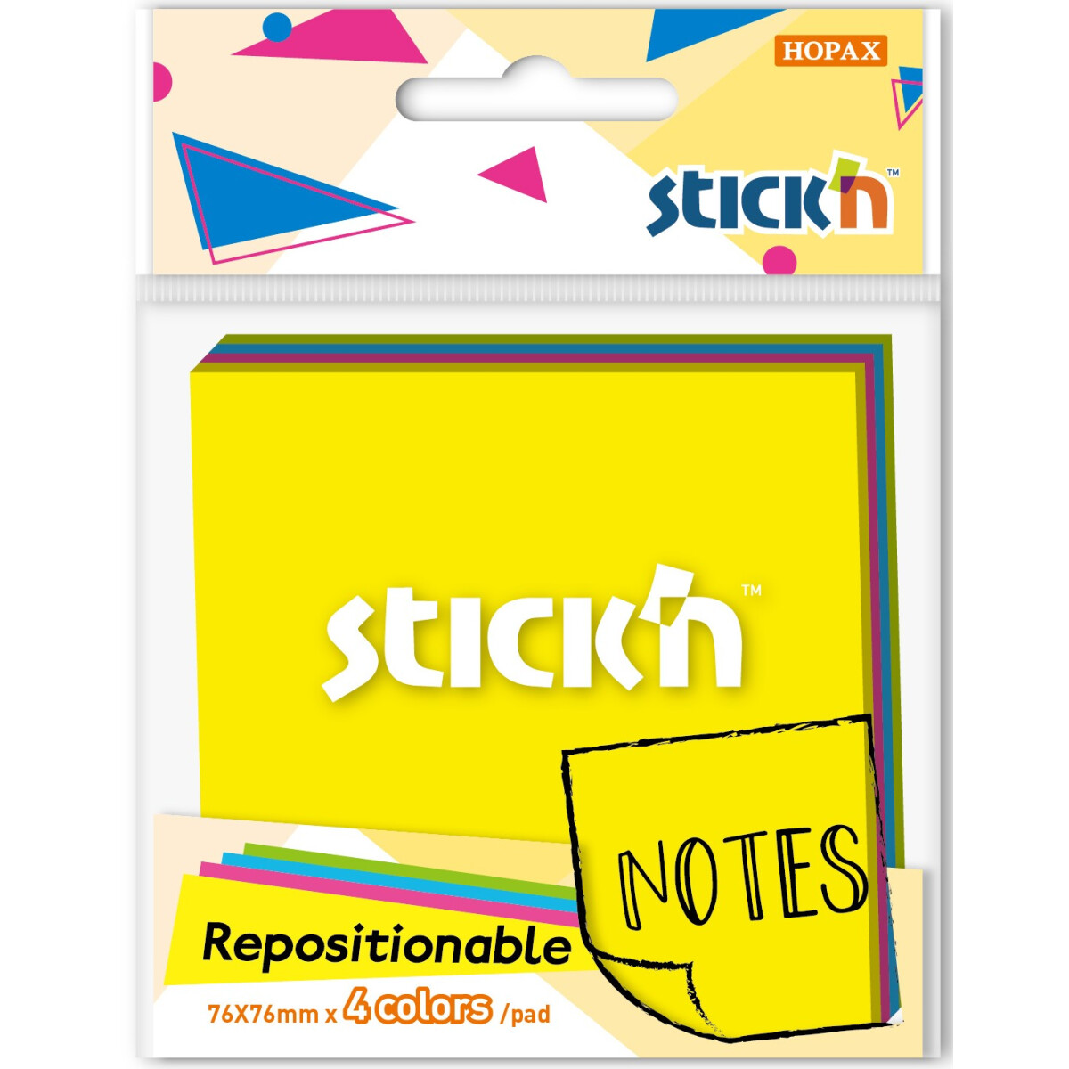 Блок для записей самоклеящийся Stick'n 27083