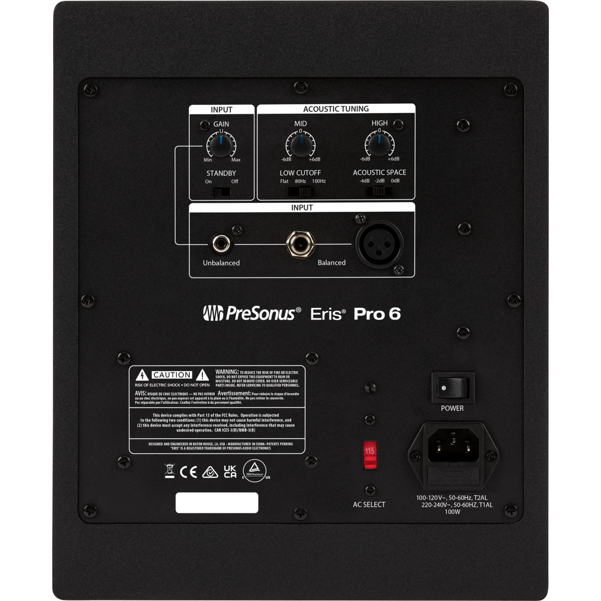 Акустическая система PreSonus Eris Pro 6 - 2777506130 - фото 3