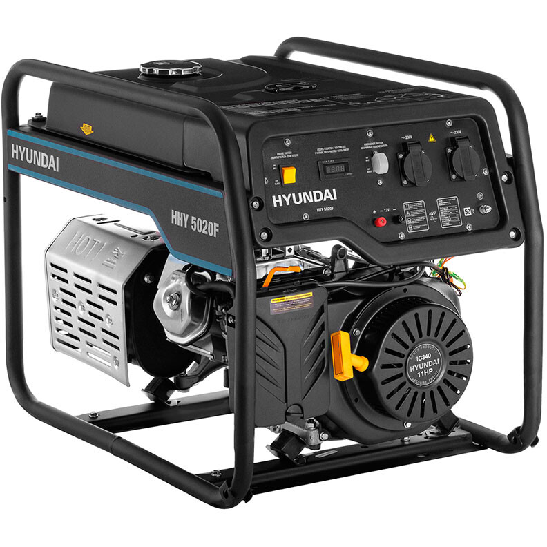 Генератор Hyundai HHY 5020F - фото 2